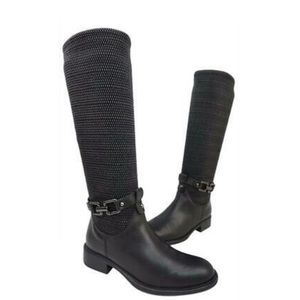 Aquatalia Urope Waterproof Black Boots Women's Size 7.5